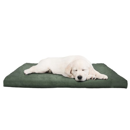 PET ADOBE Pet Adobe 3 inch Foam Pet Bed-35x44 inches-Forest 245136NTH